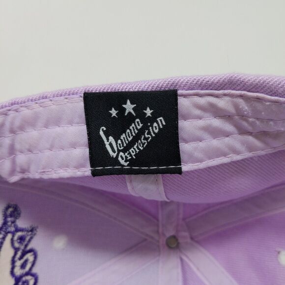 Purple LAS VEGAS baseball cap hat with Silver Star Embroidered Adjustable - Picture 12 of 12
